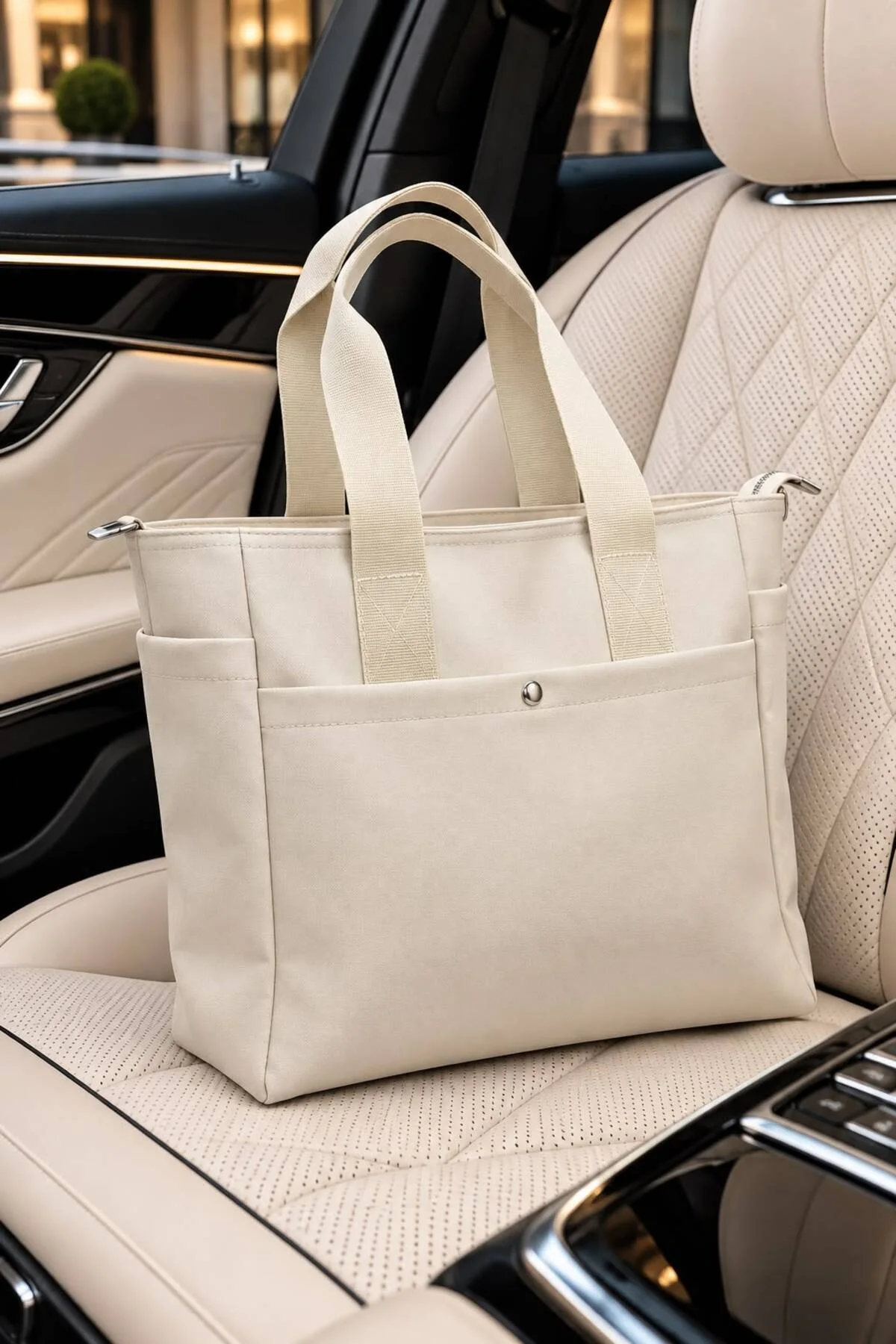 KADIN TOTE ÇANTA BÜYÜK KAPASİTELİ ÇOK GÖZLÜ KOLON ASKILI SU GEÇİRMEZ SHOPPER