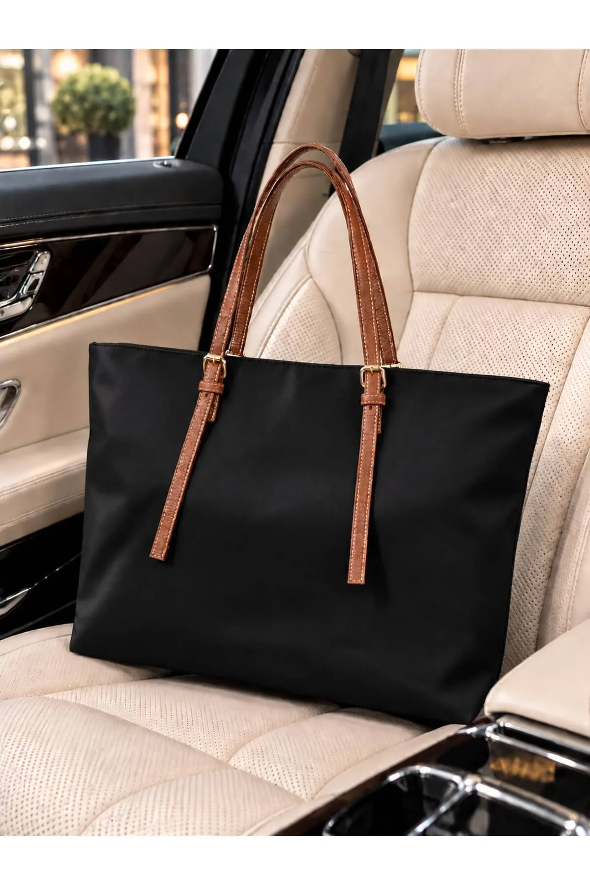 KADIN SHOPPER TOTE OMUZ ÇANTASI SU GEÇİRMEZ