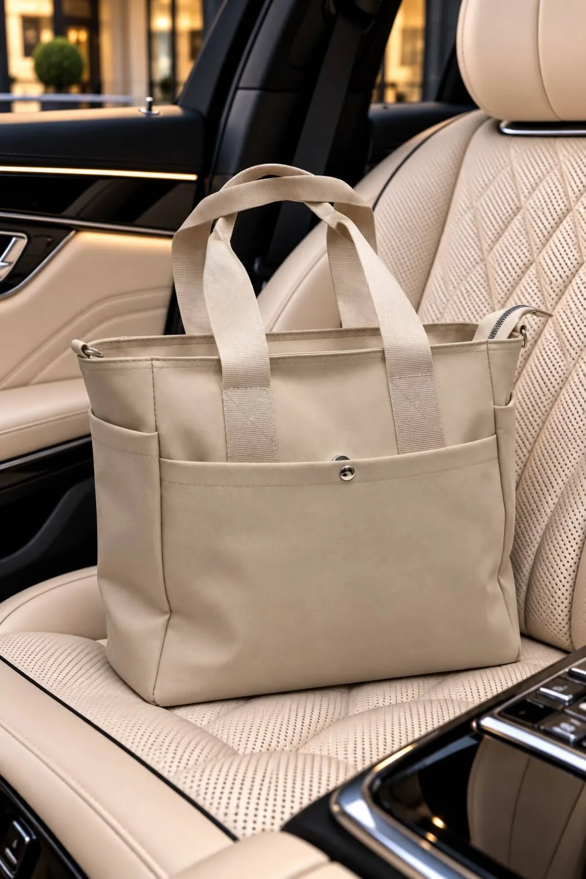 KADIN TOTE ÇANTA BÜYÜK KAPASİTELİ ÇOK GÖZLÜ KOLON ASKILI SU GEÇİRMEZ SHOPPER