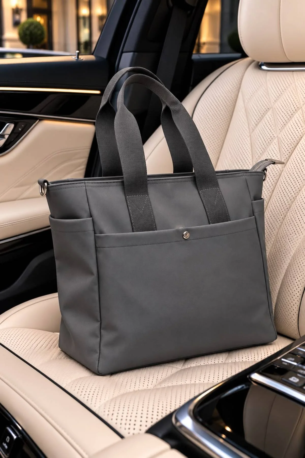 KADIN TOTE ÇANTA BÜYÜK KAPASİTELİ ÇOK GÖZLÜ KOLON ASKILI SU GEÇİRMEZ SHOPPER