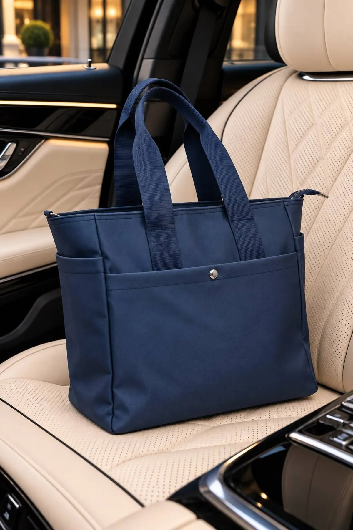 KADIN TOTE ÇANTA BÜYÜK KAPASİTELİ ÇOK GÖZLÜ KOLON ASKILI SU GEÇİRMEZ SHOPPER