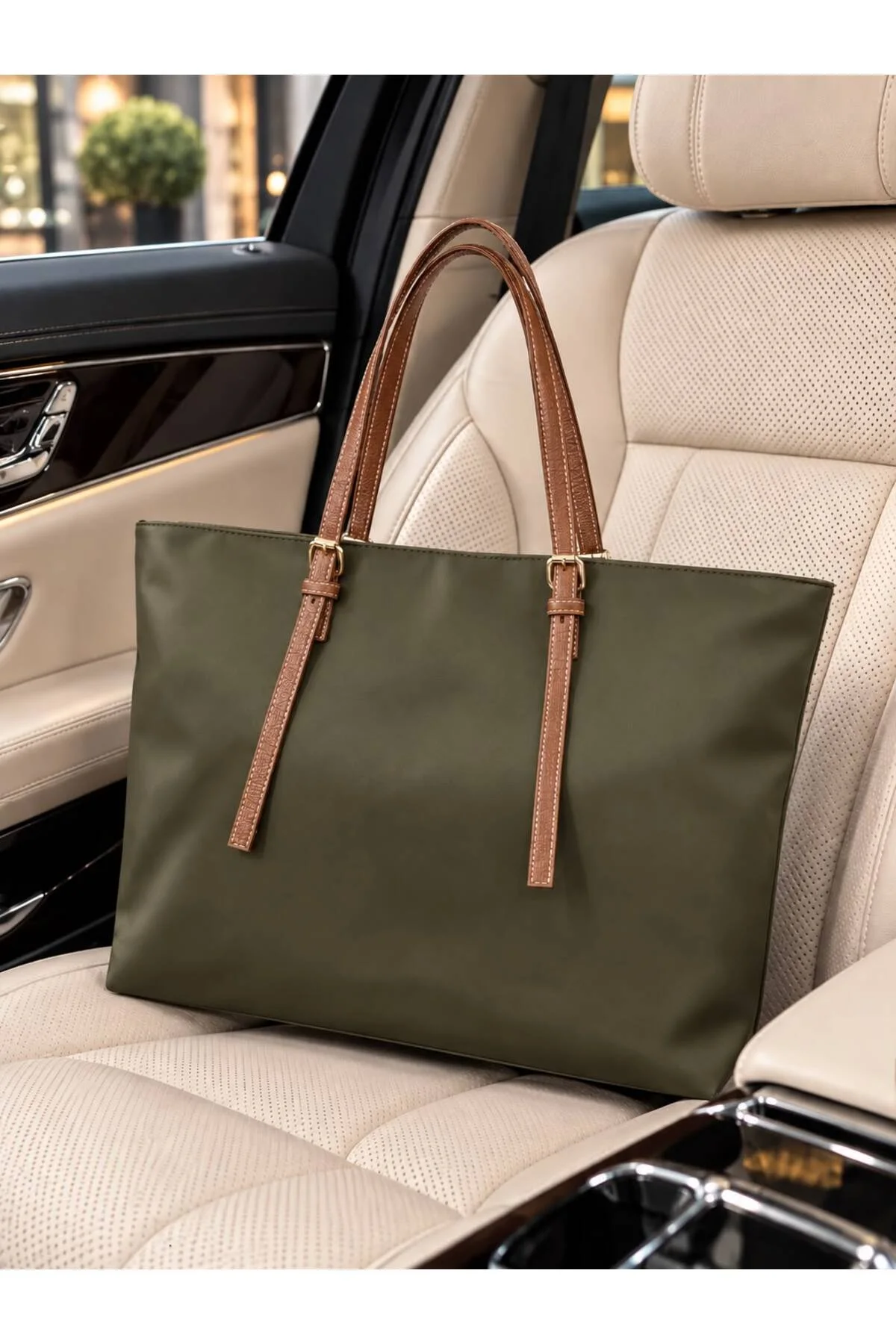KADIN SHOPPER TOTE OMUZ ÇANTASI SU GEÇİRMEZ